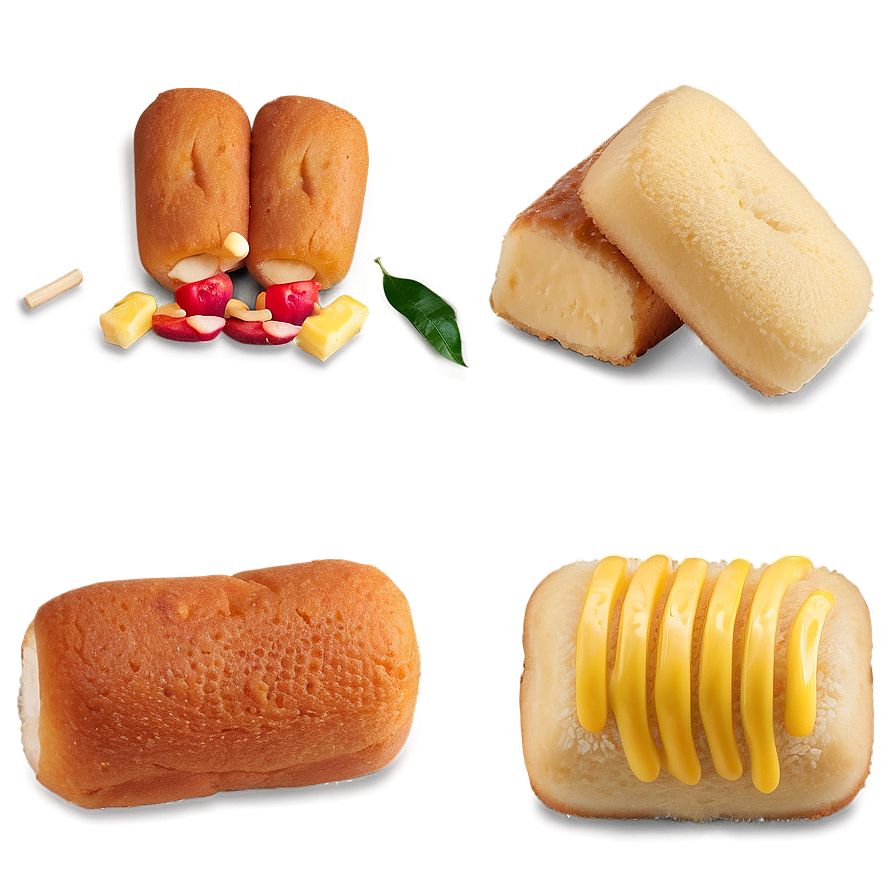 Varietyof Twinkies Display PNG