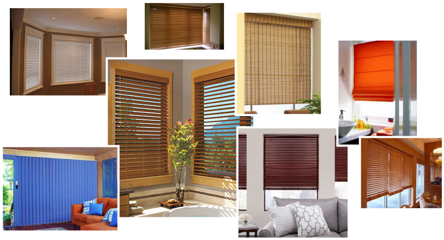 Varietyof Window Blinds Designs PNG