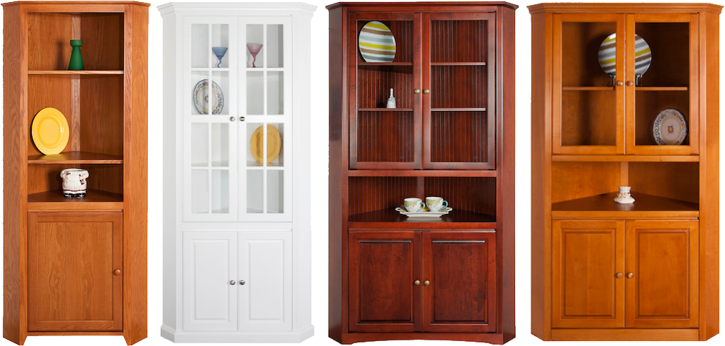Varietyof Wooden Cupboards PNG
