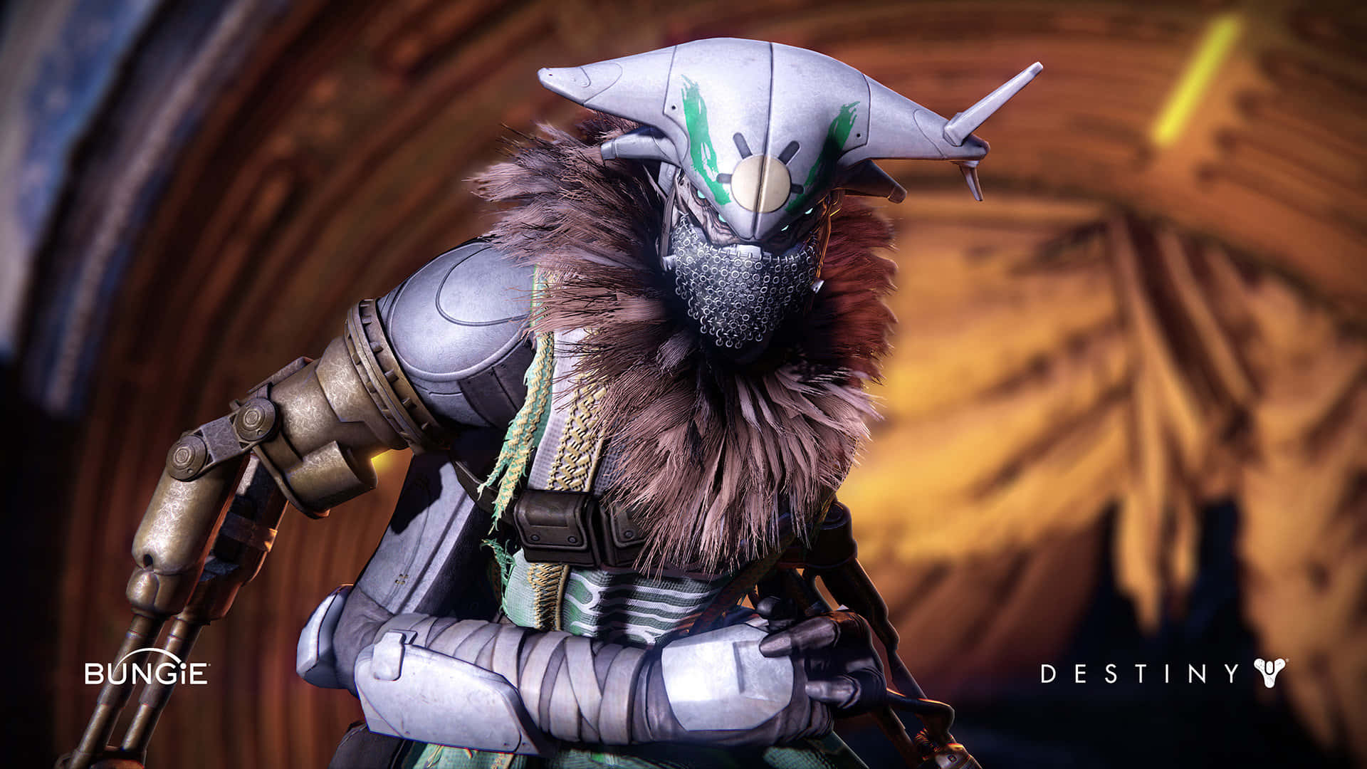 Variks, The Loyal In Full Regalia In Destiny. Wallpaper