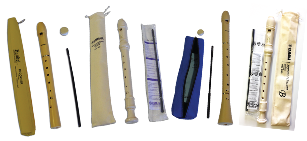 Various Flutesand Recorders Collection PNG