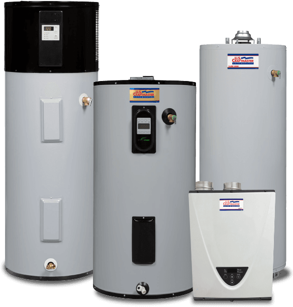 Various Home Water Heaters PNG