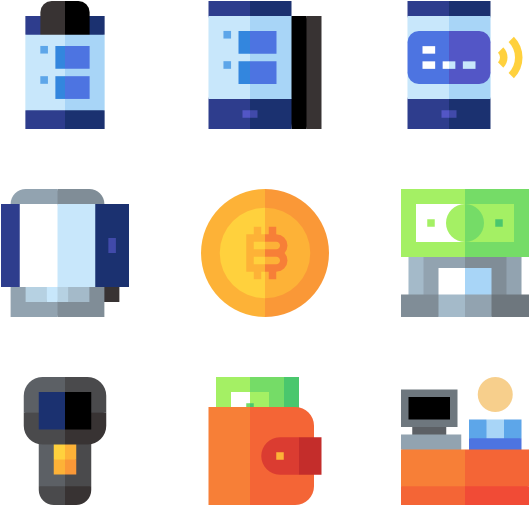 Download Various Payment Methods Icons | Wallpapers.com