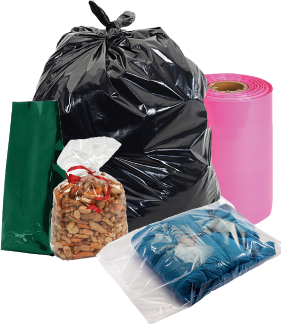Various Plastic Bags PNG