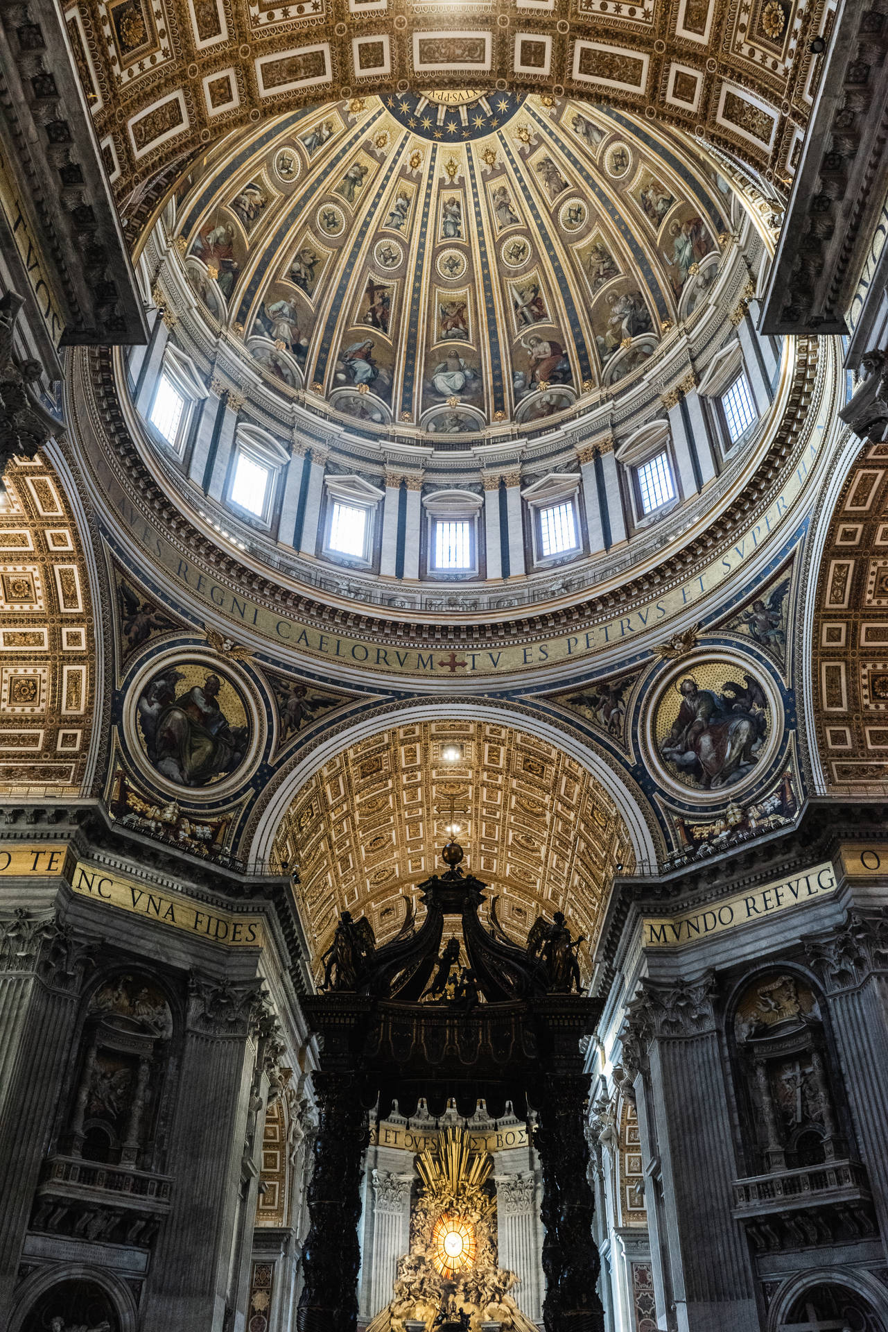 Vatican City Bronze Canopy