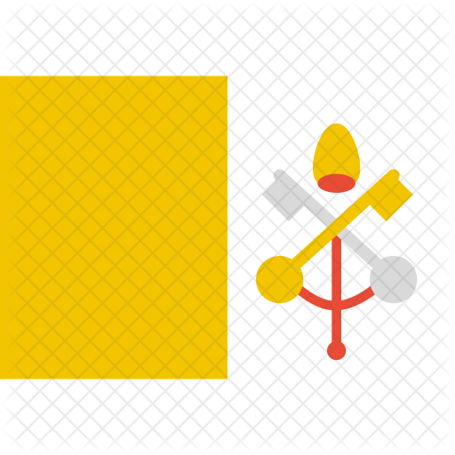Vatican City Flag Graphic PNG