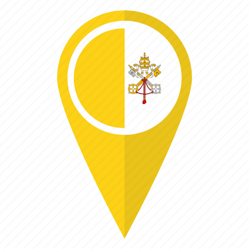 Vatican City Location Pin PNG