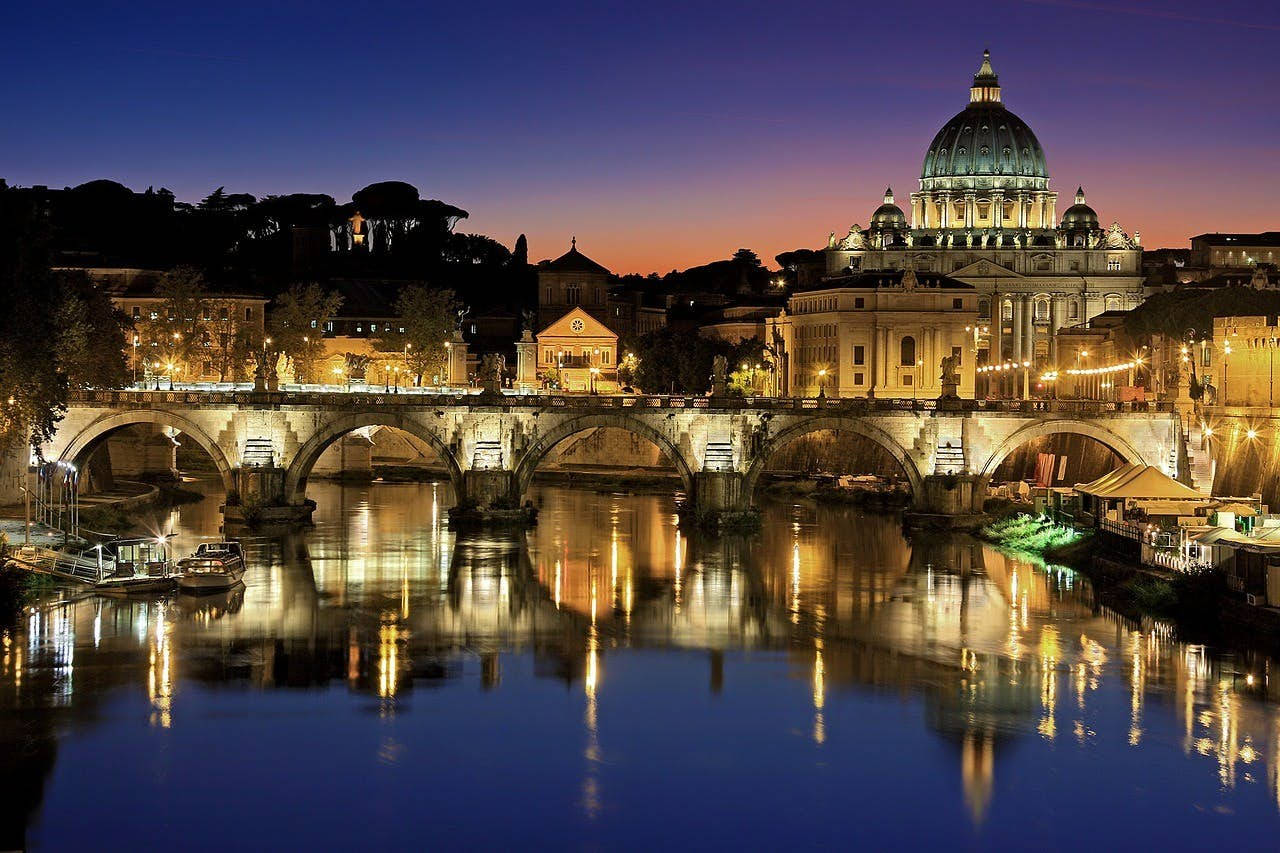Vatican City Night-time Picture