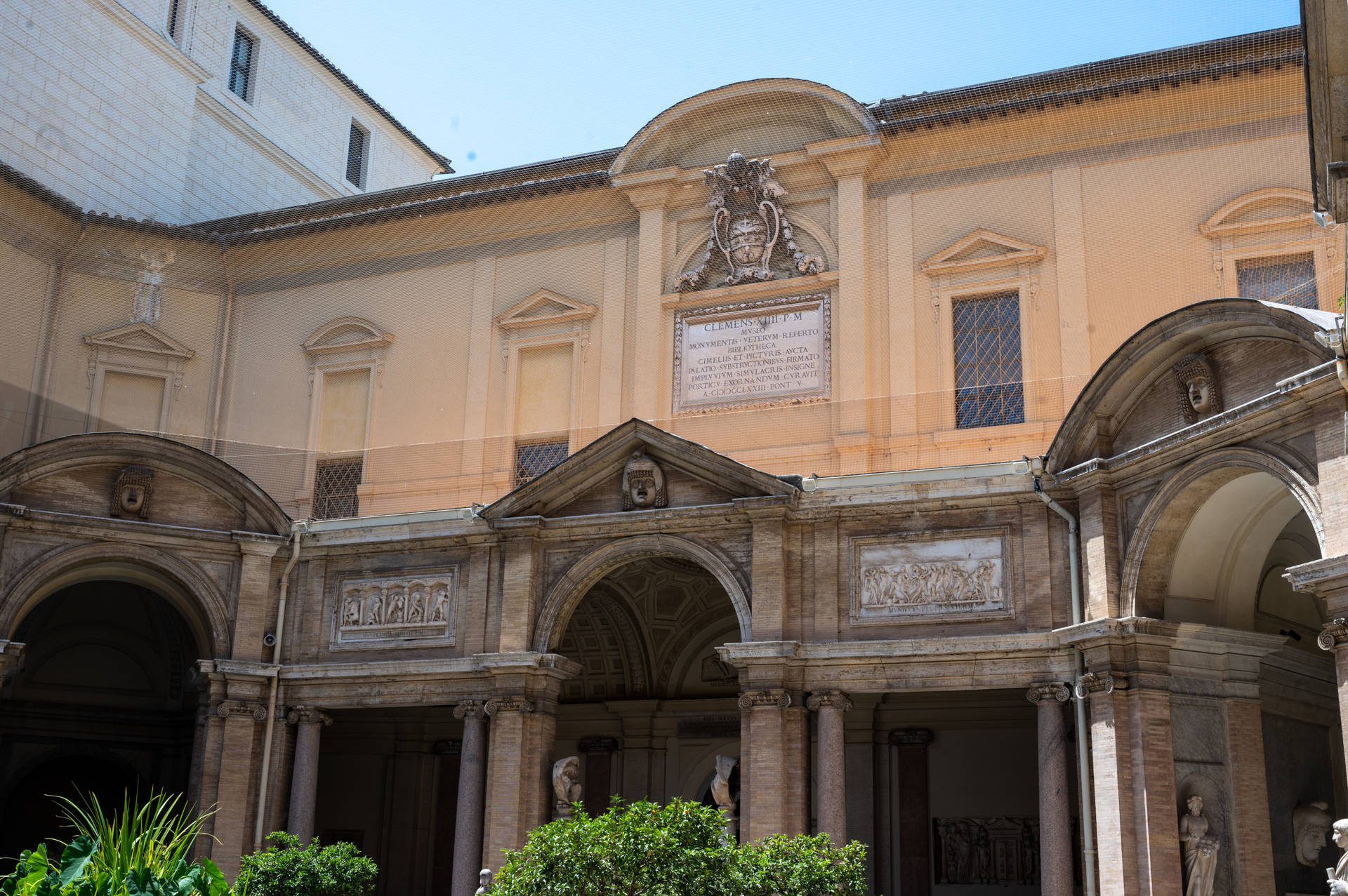 Vatican City Octagonal Courtyard