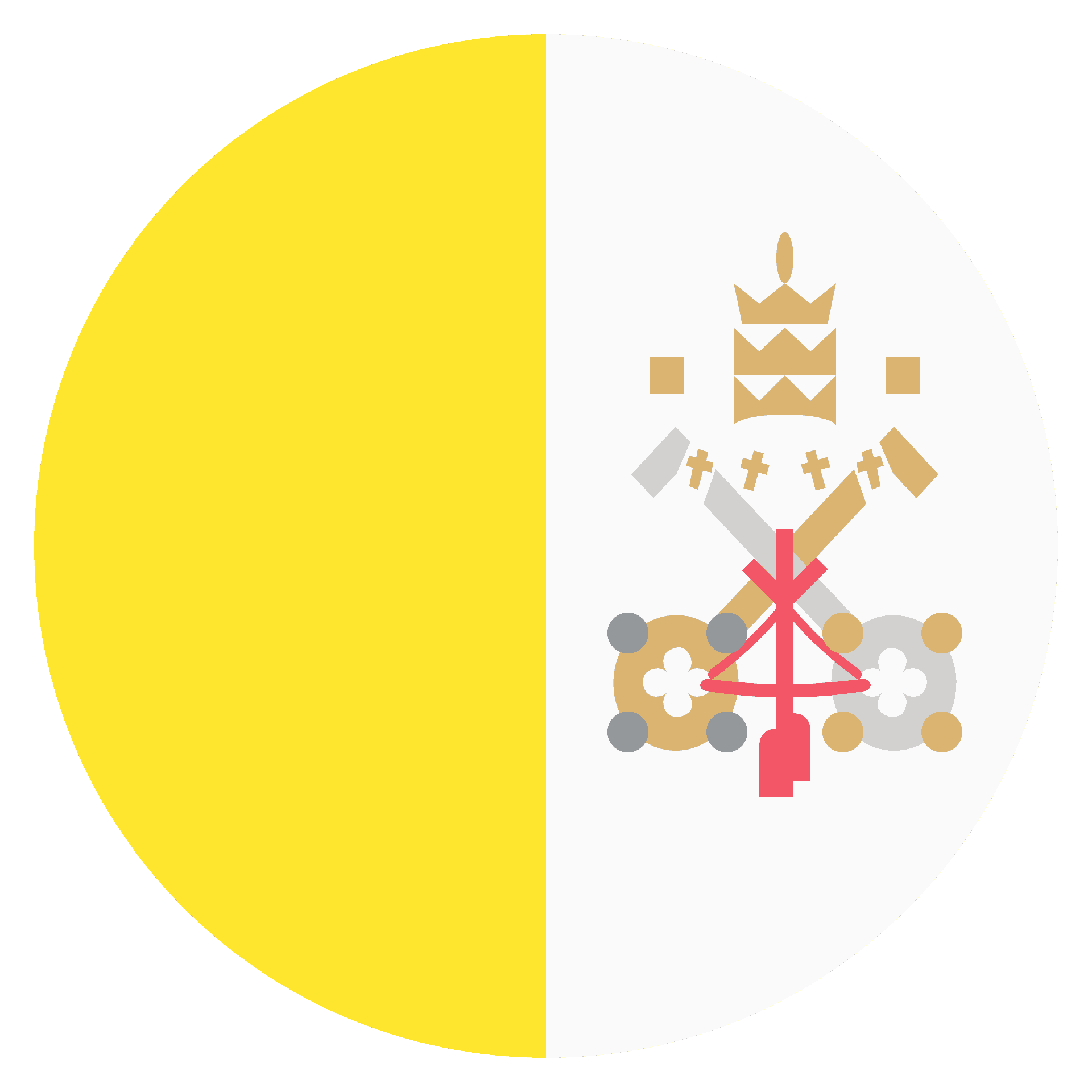 Vatican City State Flag PNG