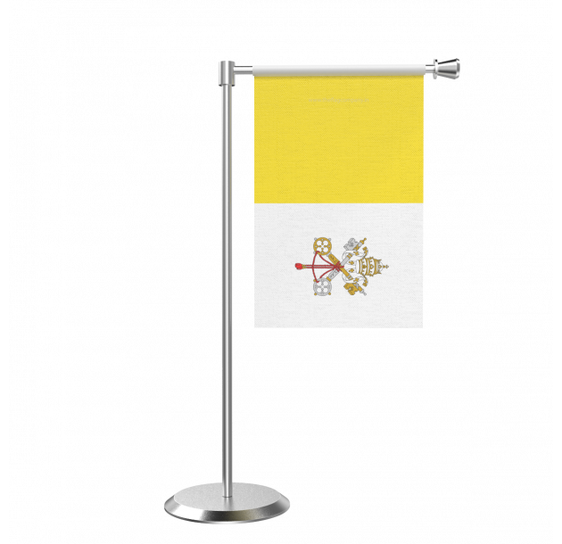 Vatican City State Flagon Stand PNG