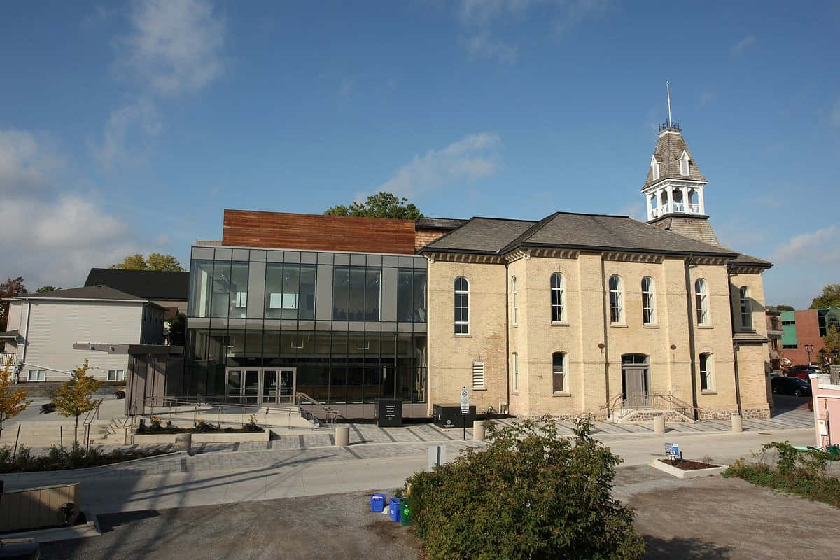 Vaughan Civic Centre Historic Building Wallpaper