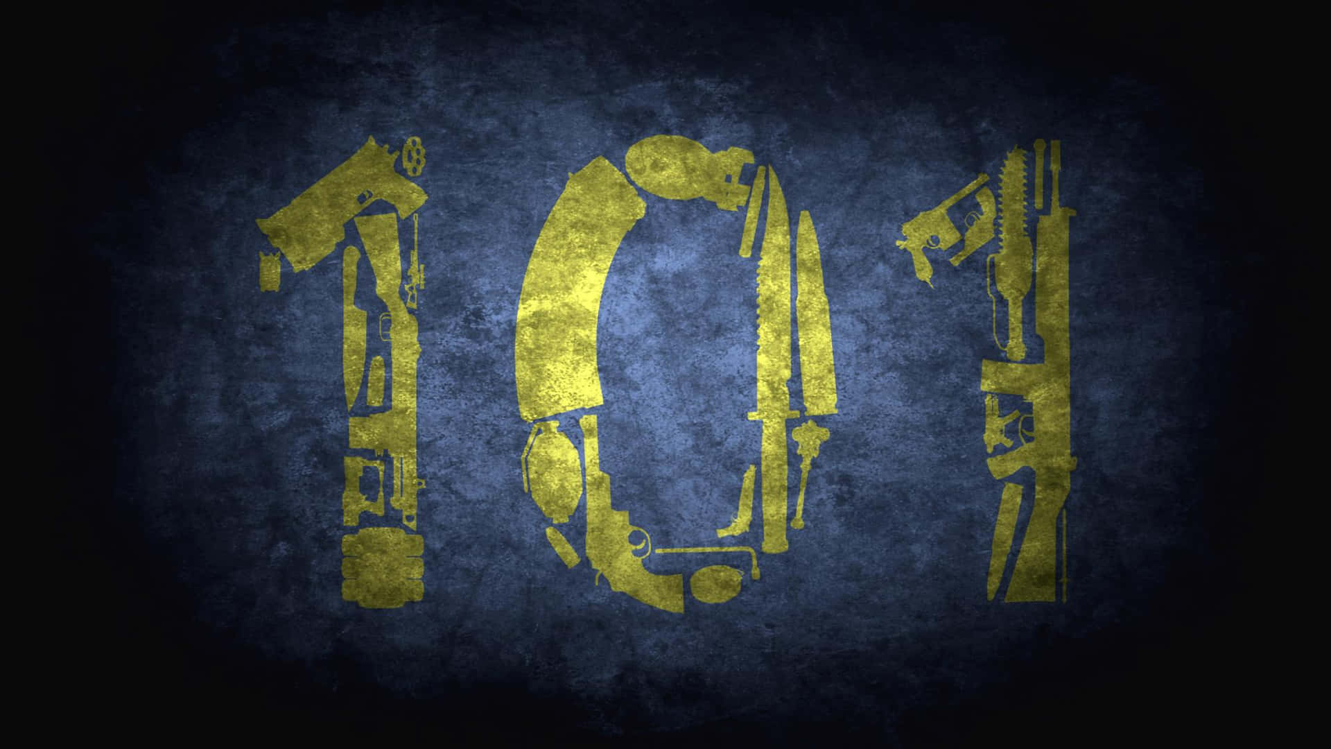 Vault 101 Entrance in Post-Apocalyptic World Wallpaper