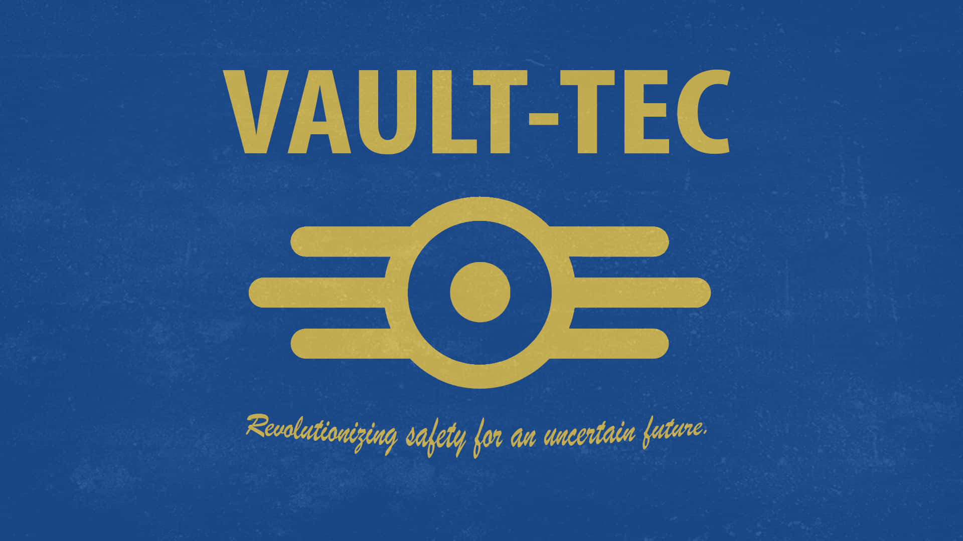 Vault Tec - Re-creating Help In A Time Of Need Wallpaper