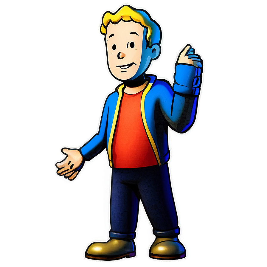 Vault Boy Desktop Icon Png Jga PNG