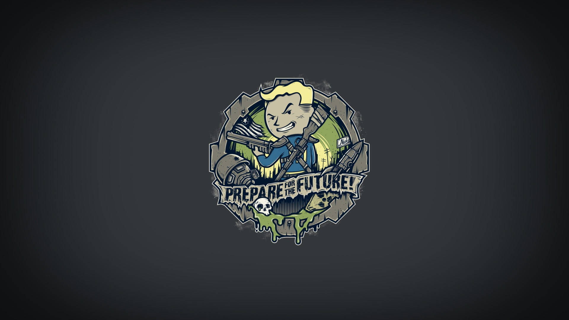 Vault Boy Fallout 4 4k Sticker