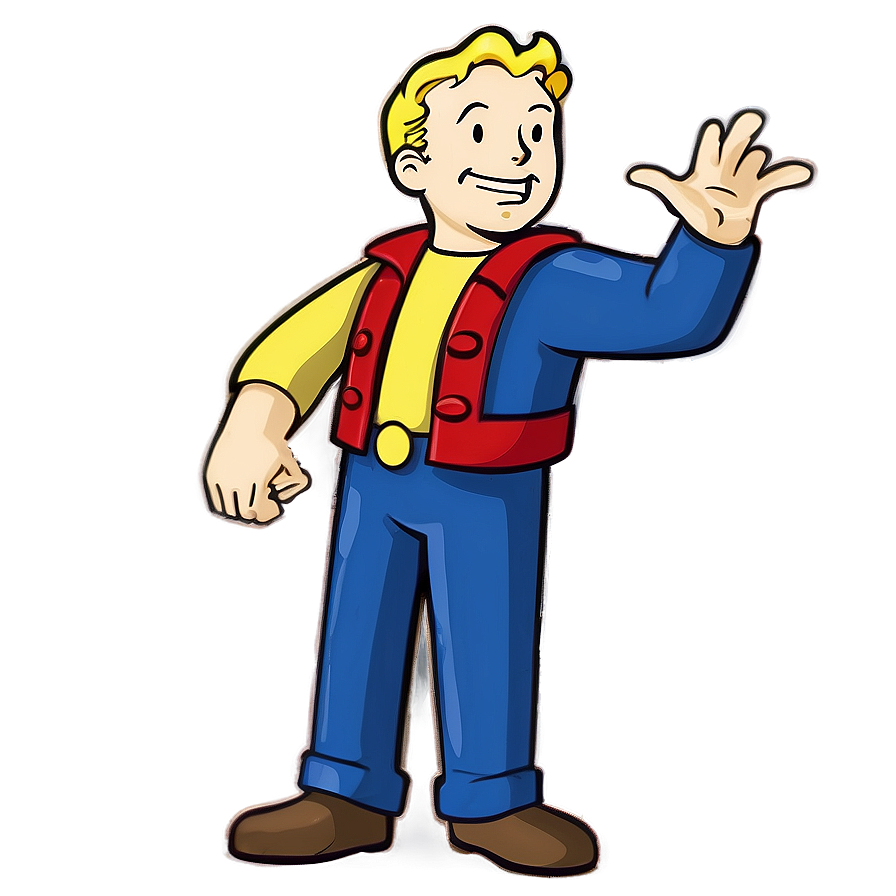 Download Vault Boy Fallout Mascot Png 06202024 | Wallpapers.com