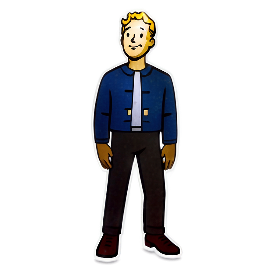 Vault Boy Fallout Series Png 06202024 PNG