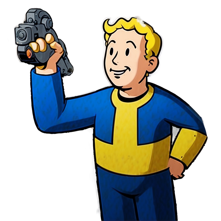 Vault Boy For Fallout Fans Png 5 PNG