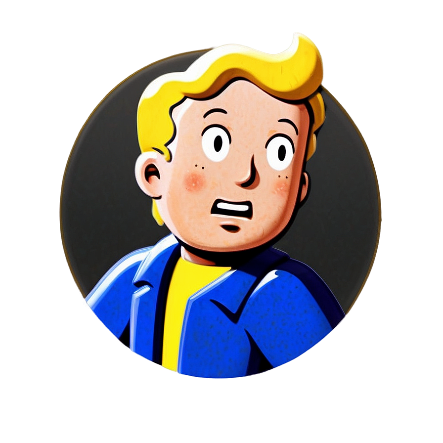 Vault Boy Game Emblem Png Uqc PNG