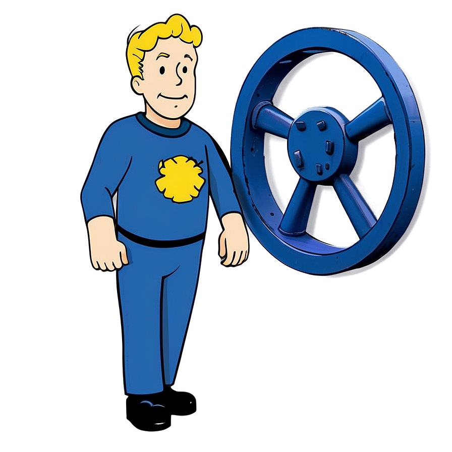 Vault Boy Illustration Png Vwo PNG