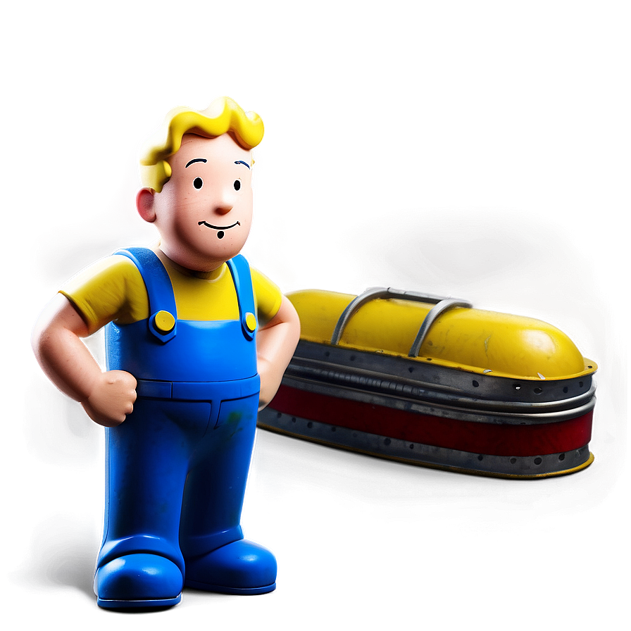 Vault Boy Official Art Png Ypk PNG