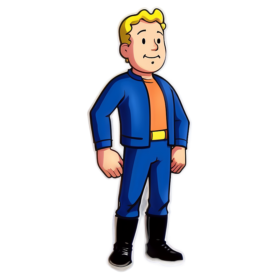 Vault Boy Unique Design Png Lgo33 PNG