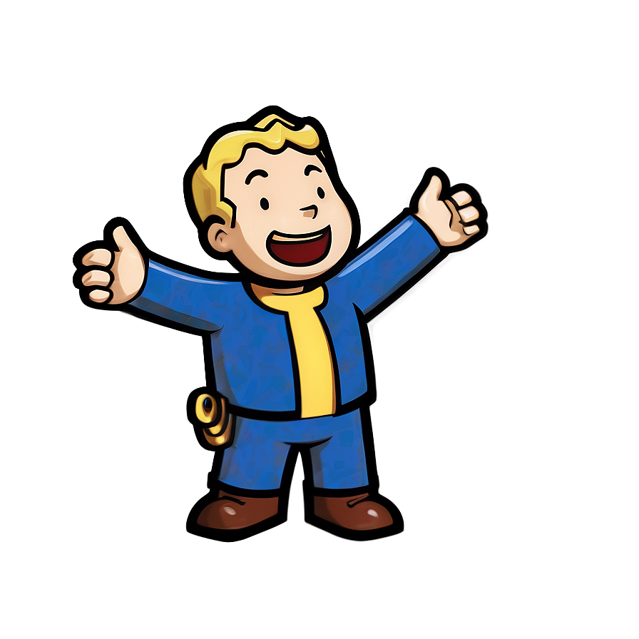 Vault Boy Video Game Icon Png 06202024 PNG