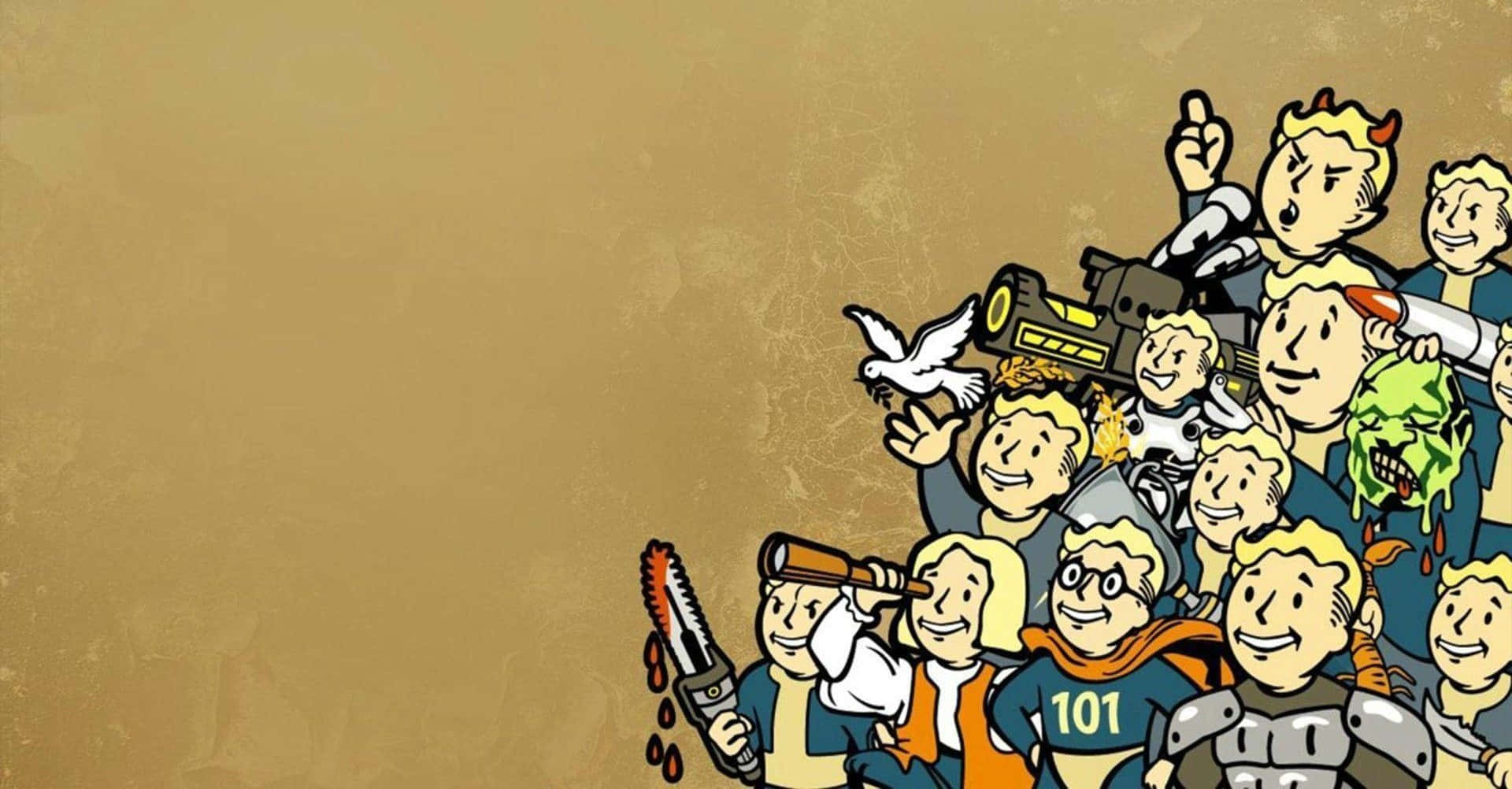 Protect Yourself From The Unknown With Vault Boy Wallpaper