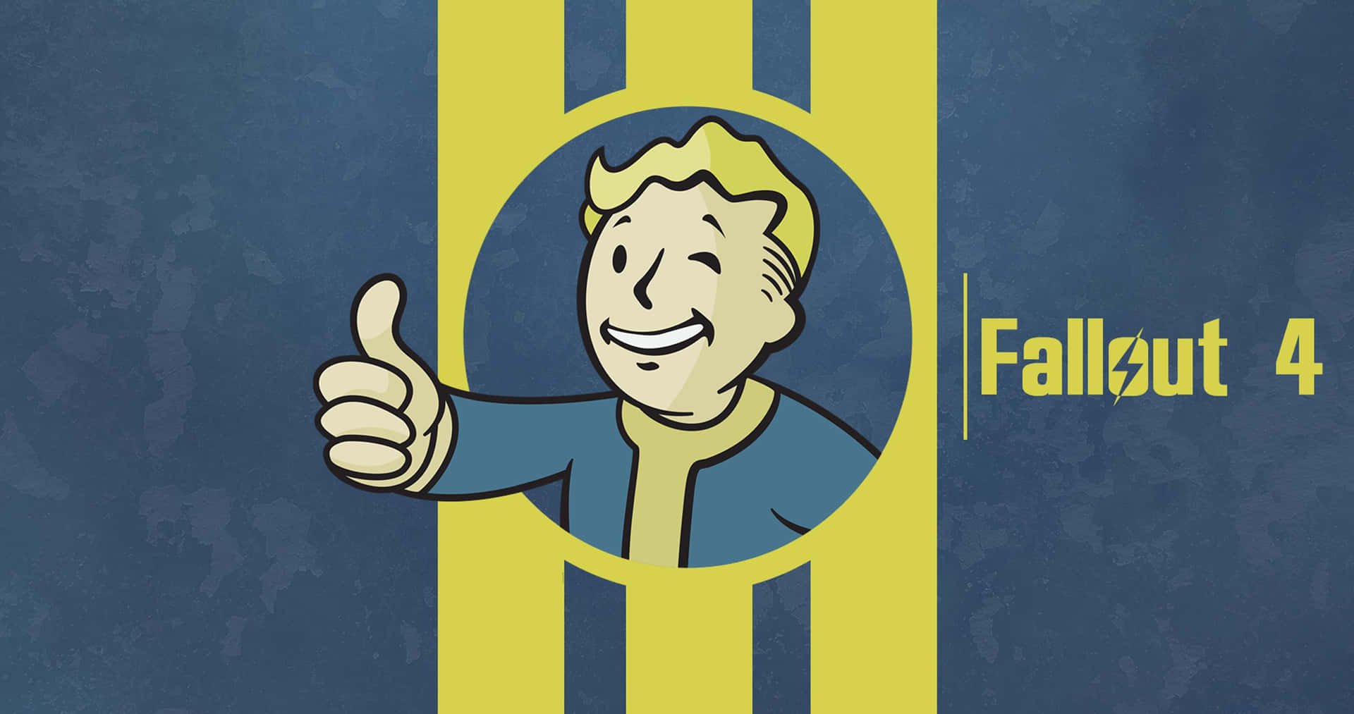 Vaultboy—il Simpatico Mascotte Ufficiale Di Fallout Sfondo