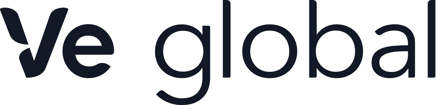 Ve Global Logo Design PNG