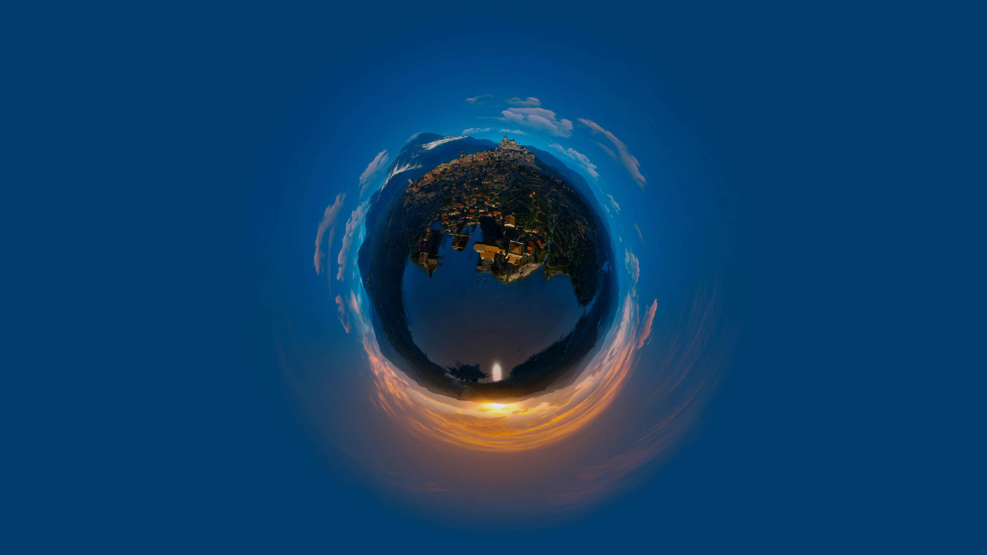 Vector Art Earth Background