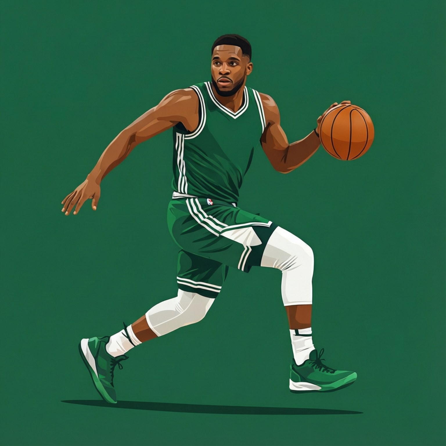 Vector Dynamic Pose Wallpaper