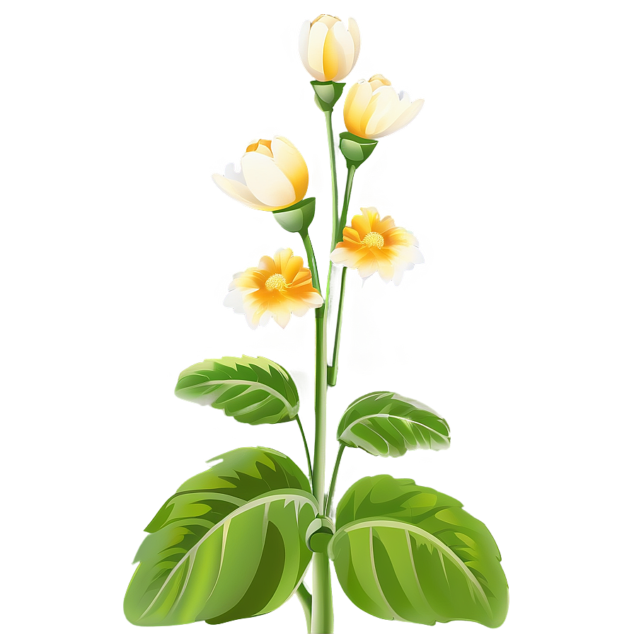 Vector Flower Stem Png Jhy1 PNG