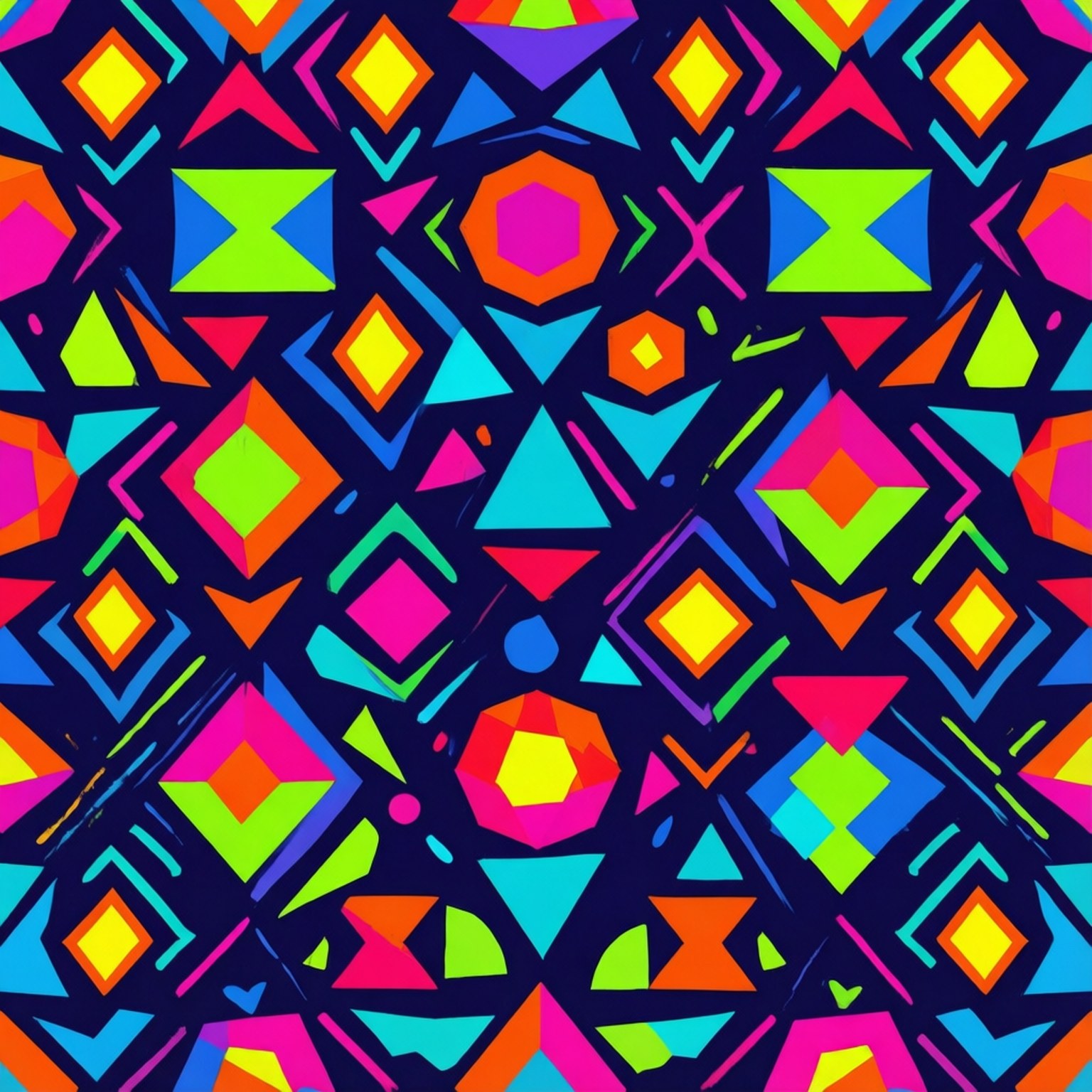 Motif géométrique vectoriel Fonds d'écran