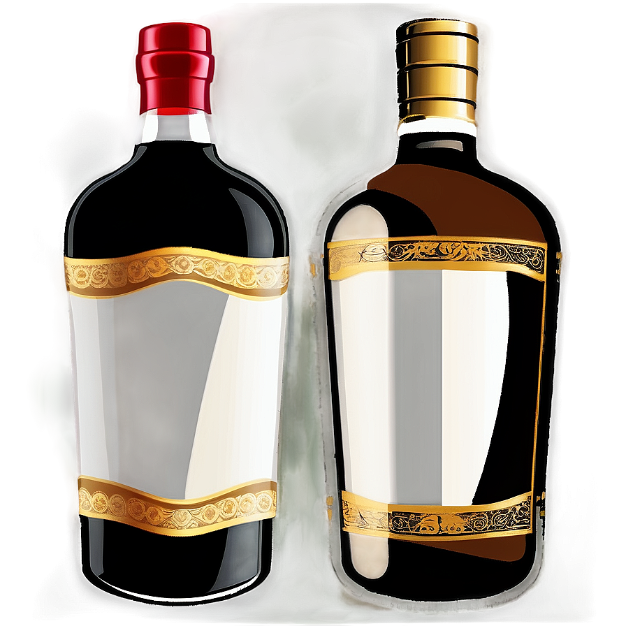 Download Vector Liquor Bottles Png Opu | Wallpapers.com