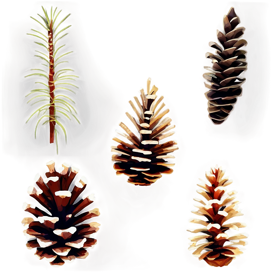 Vector Pine Cone Png Hma PNG