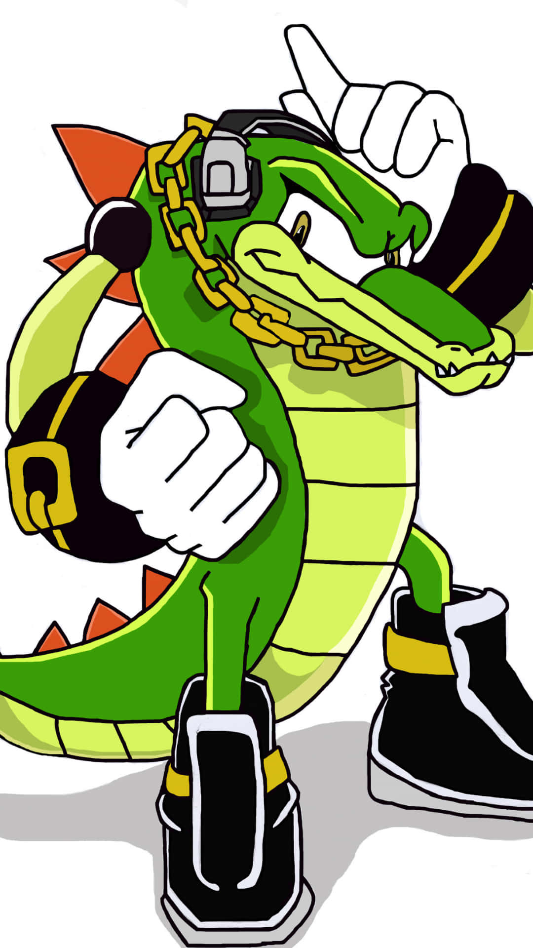 Vector The Crocodile in High Definition Wallpaper