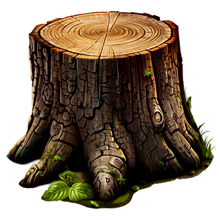 Vector Tree Stump Png Jlu27 PNG