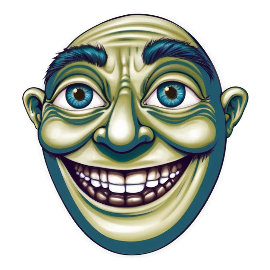 Vector Trollface Logo Png 05232024 PNG