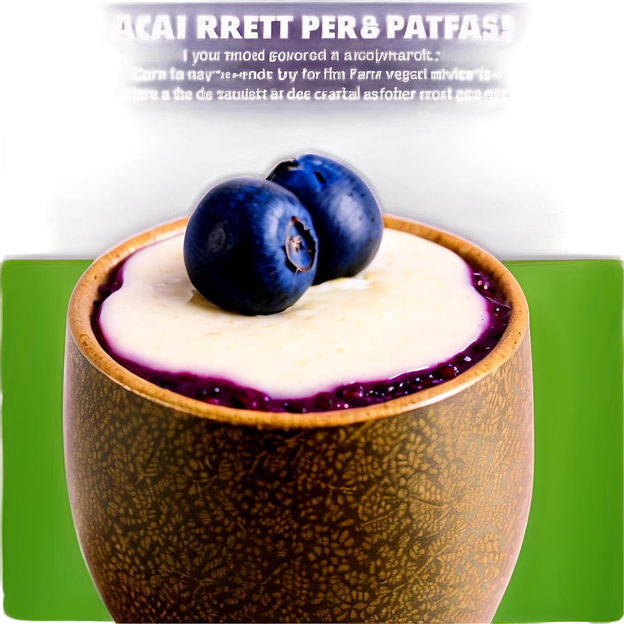 Vegan Acai Breakfast Png 06252024 PNG