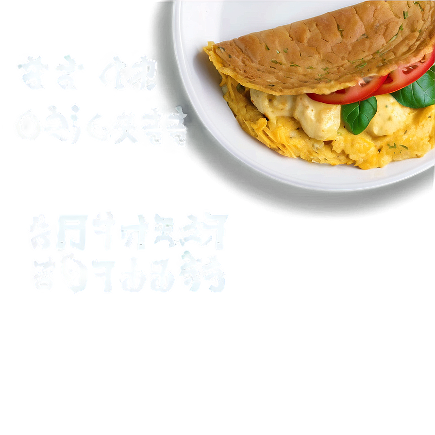 Vegan Chickpea Omelette Png 06262024 PNG