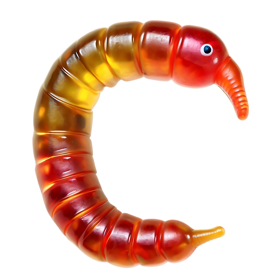 Vegan Gummy Worm Alternative Png 06132024 PNG