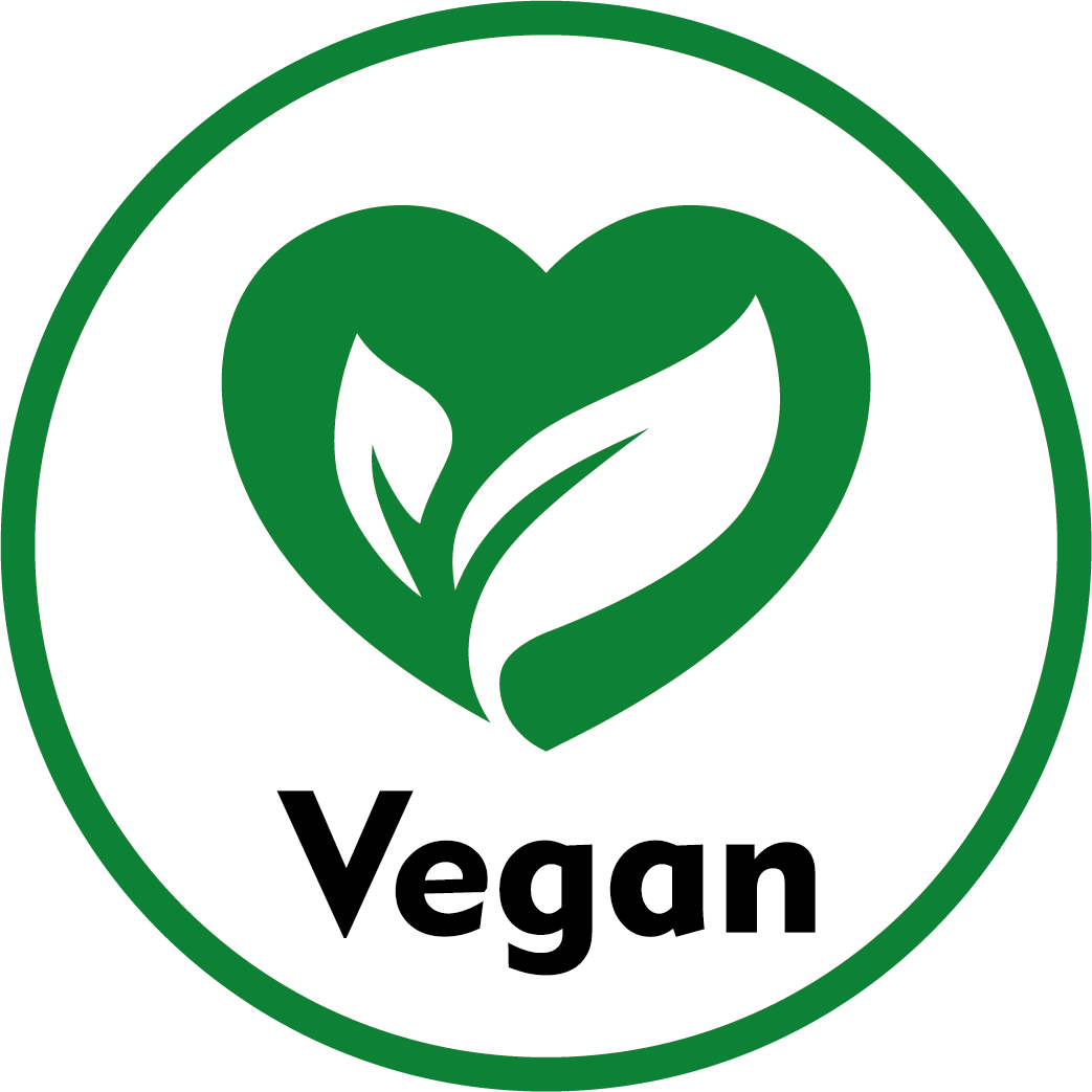 Vegan Heart Leaf Logo PNG