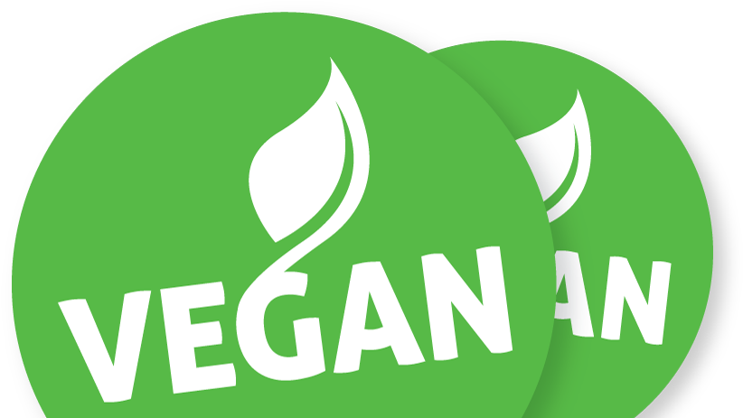 Vegan Label Stickers PNG