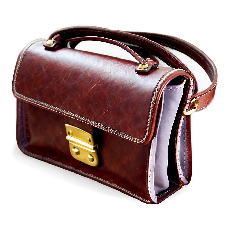 Vegan Leather Handbag Png 06252024 PNG