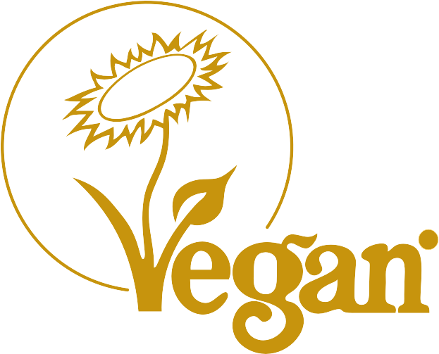 Vegan Logo Sunflower Design PNG