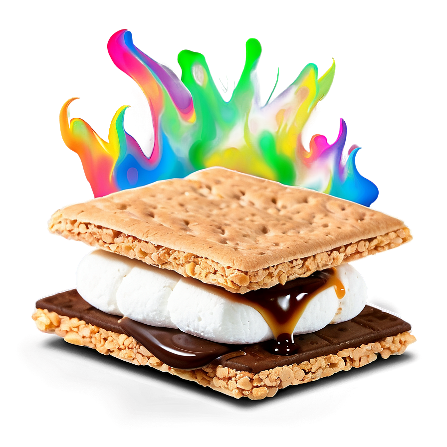 Vegan Marshmallow S'mores Png 06212024 PNG