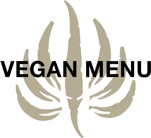 Vegan Menu Signage PNG