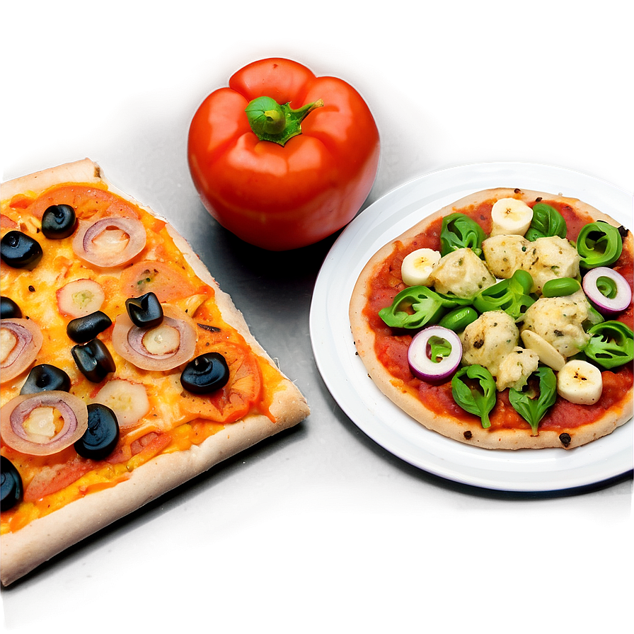 Vegan Pizza Feast Png 53 PNG